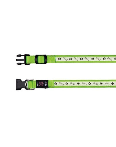 TRIXIE Flash Leuchthalsband USB M–L: 40–50 cm