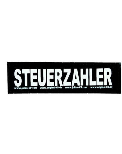 TRIXIE Julius-K9 Klettsticker Steuerzahler Größe S