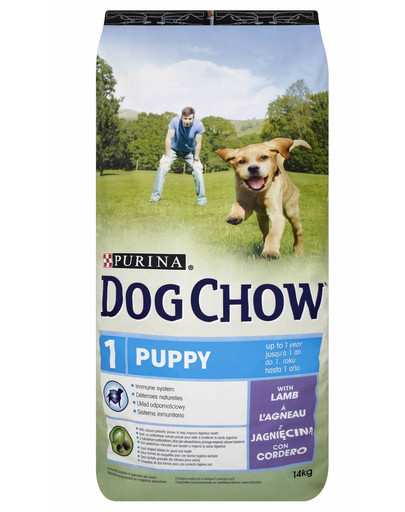 Dog Chow Welpen Mit Lamm 14kg