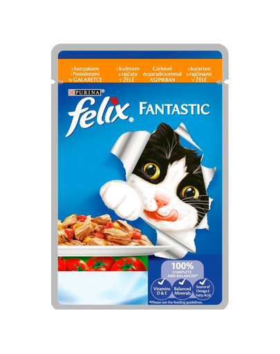 FELIX Fanstastic mit Hähnchen und Tomatengelee 100g