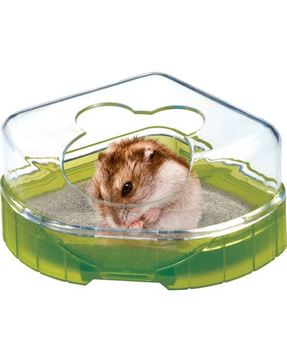 ZOLUX Toilettenhäuschen RodyLounge für Hamster und Nager grün