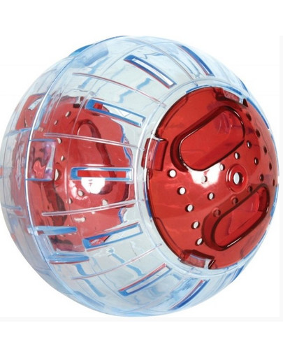 ZOLUX Zolux Gymnastikball für Kleine Tiere, 12,5 cm, Kirschrot