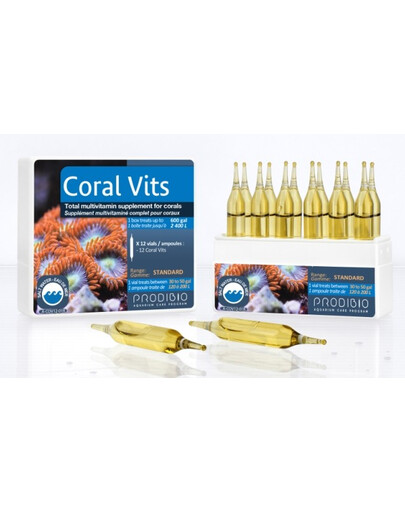 PRODIBIO Coral Vits 6 Ampullen Multivitamine für Meerwasseraquarien