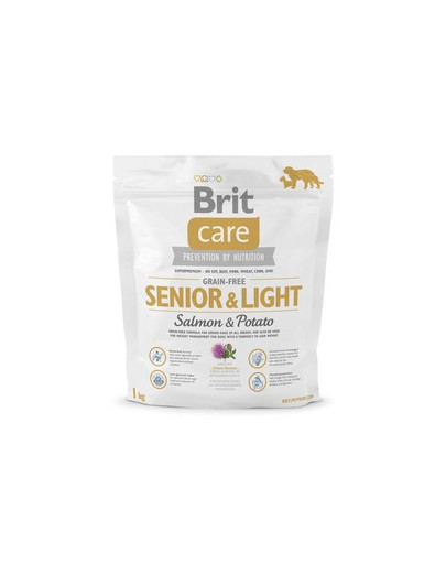 BRIT Care Grain-Free Senior Salmon & Potato 1kg