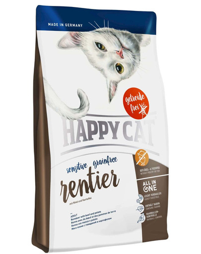 HAPPY CAT Sensitive Grainfree Rentier 4 kg