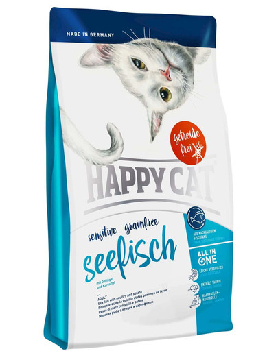 HAPPY CAT Sensitive Grainfree Seefisch 4 kg