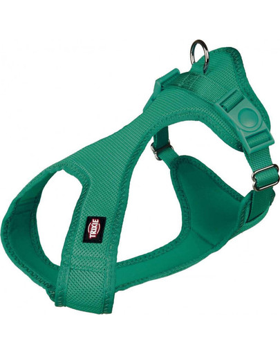 TRIXIE Soft Harness, S: 33-50 cm/20 mm, himmelblau