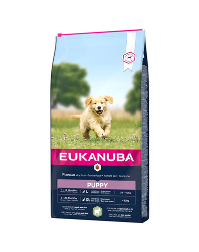 EUKANUBA Puppy All Breeds Lamb & Rice 1 kg