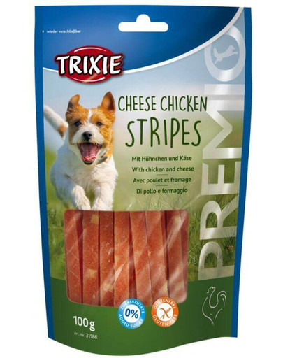 TRIXIE PREMIO Cheese Chicken Stripes 100 g
