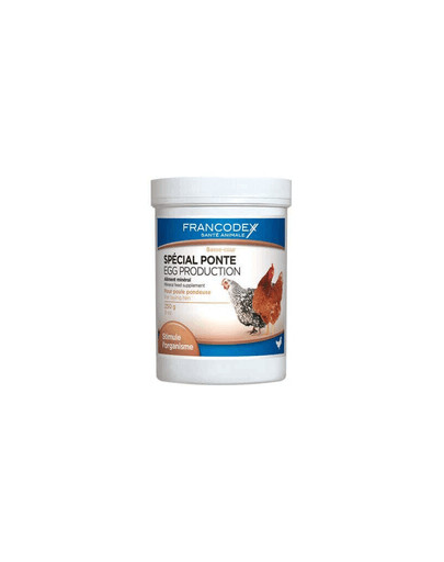 FRANCODEX Hühnerfutter, ideal für die Legezeit 250 g