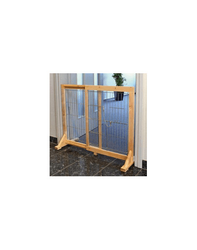 TRIXIE Hunde-Absperrgitter 61-103x75x40 cm