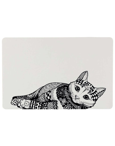 TRIXIE Napfunterlage Zentangle