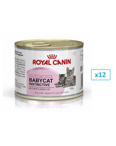 ROYAL CANIN Babycat Instinctive Packet 12x195g