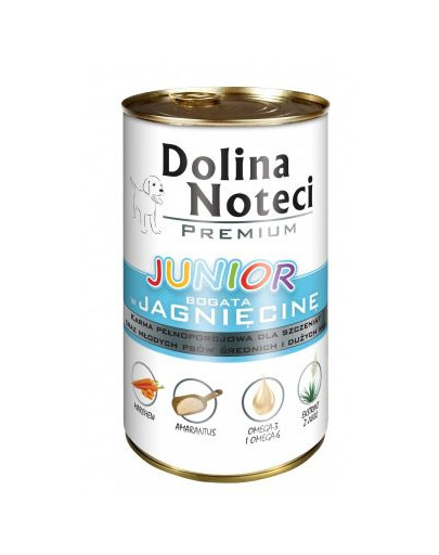 DOLINA NOTECI Premium Junior reich an Lamm 400g