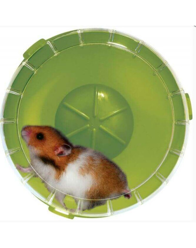 ZOLUX Silent Wheel Hamsterrad für Käfige Kiwi