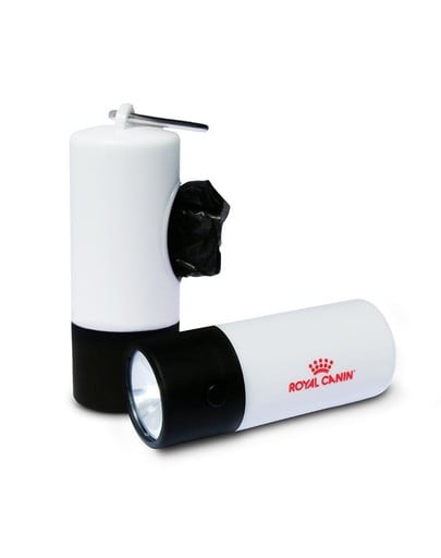 ROYAL CANIN Taschenlampe mit einem Behälter für Taschen