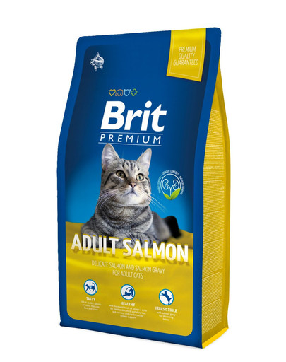 BRIT Premium Cat Salmon 8 kg