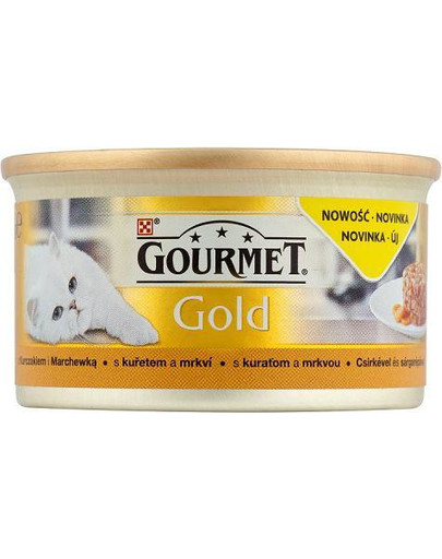 GOURMET Gold Savoury Cake Chicken and Carrot 85 g