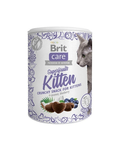 BRIT Care Katzensnacks Superfruits Kitten 100g