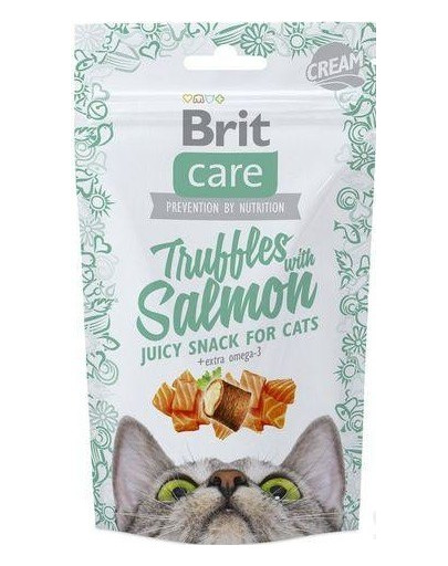 BRIT Care Cat Snack Truffles Salomon 50g