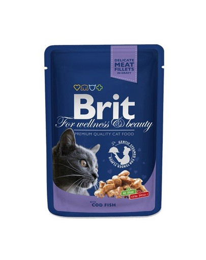 BRIT Premium Cat Adult Cod Fish 100g