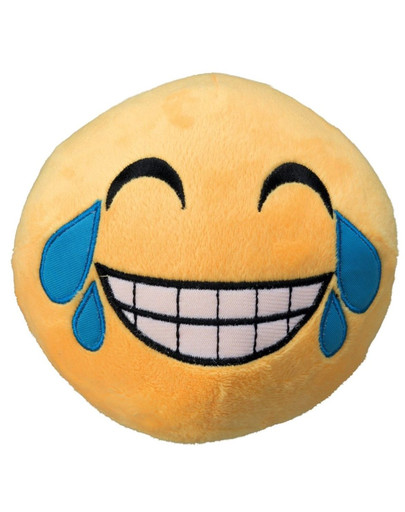TRIXIE Smiley lachend, groß, Plüsch 14 cm