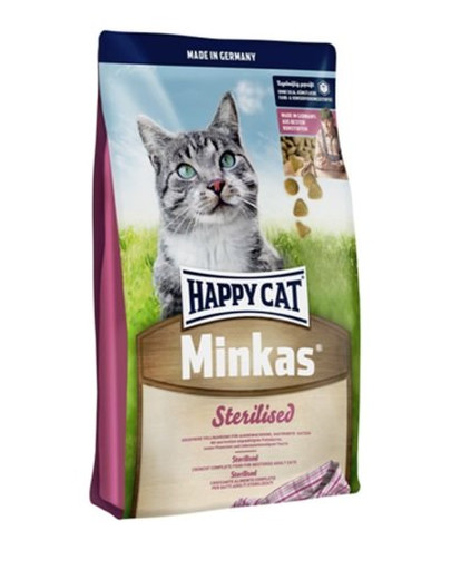 HAPPY CAT MINKAS Sterilised 10 kg