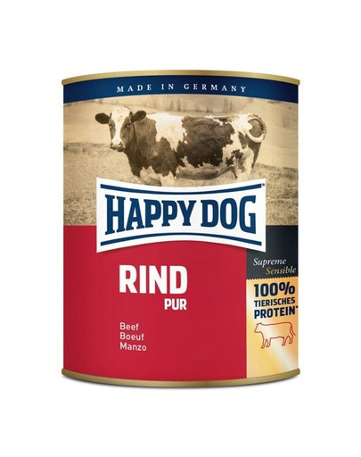 HAPPY DOG Rind Pur 200 g