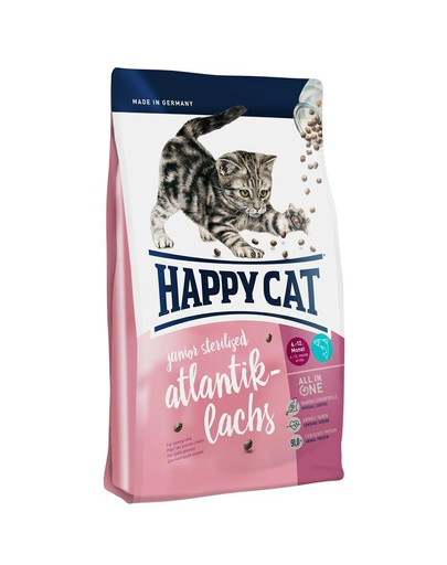 HAPPY CAT Supreme Junior Sterilised Atlantik-Lachs 4 kg