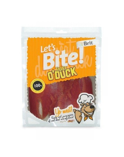 BRIT Let´s Bite Fillet o´Duck 80 g