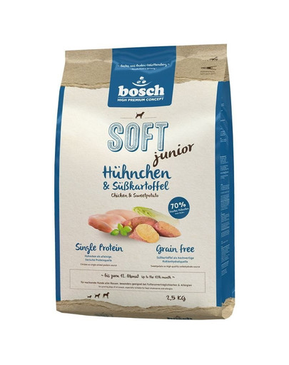BOSCH Soft Junior Hühnchen & Süßkartoffel 2.5 kg