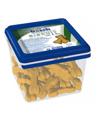 BOSCH Biscuit Finest Snack Lamm & Reis 1 kg