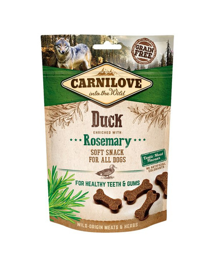 CARNILOVE Semi Moist Duck enriched with Rosemary 200 g