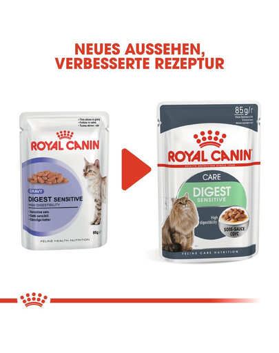 ROYAL CANIN Digest Sensitive Nassfutter für Katzen mit empfindlicher Verdauung 85 g