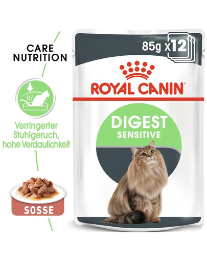 ROYAL CANIN Digest Sensitive Nassfutter für Katzen mit empfindlicher Verdauung 85 g