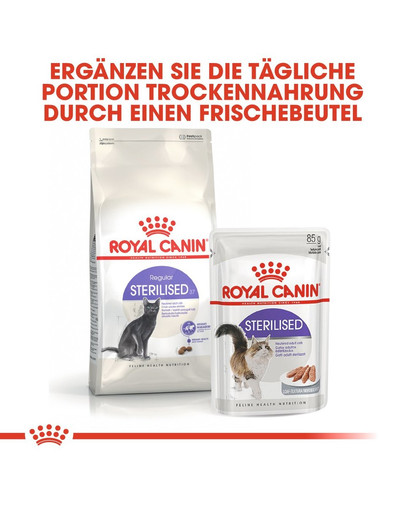 ROYAL CANIN STERILISED Trockenfutter für kastrierte Katzen 10 kg