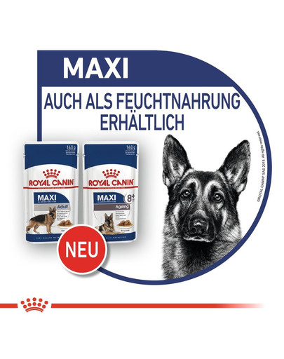 ROYAL CANIN MAXI Ageing 8+ Trockenfutter für ältere große Hunde 15 kg