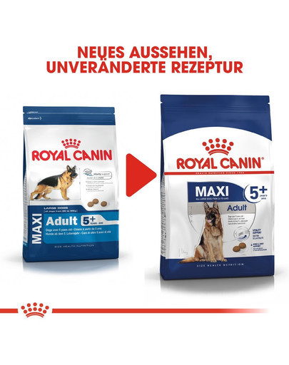 ROYAL CANIN MAXI Adult 5+ Trockenfutter für ältere große Hunde 4 kg