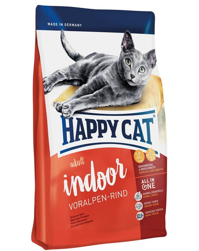 HAPPY CAT Indoor Voralpen-Rind 4 kg