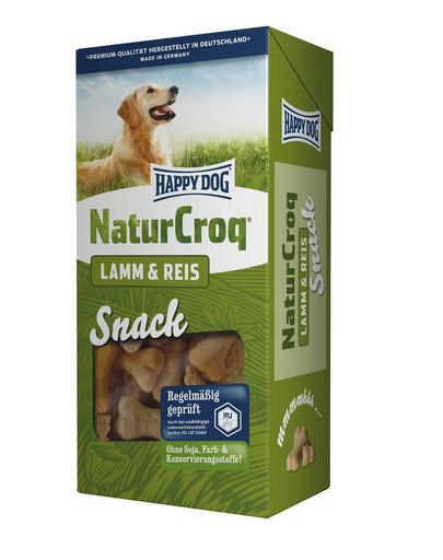 HAPPY DOG NaturSnack Lamm & Reis