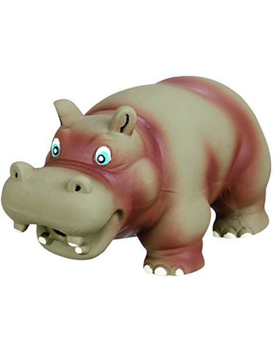 TRIXIE Nilpferd Spielzeug für Hund 17 cm