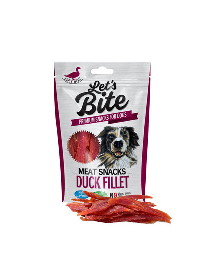 BRIT Let’s Bite Meat Snacks - Duck Fillet 300g