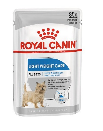 ROYAL CANIN LIGHT WEIGHT CARE Nassfutter für Hunde mit Neigung zu Übergewicht 85 g
