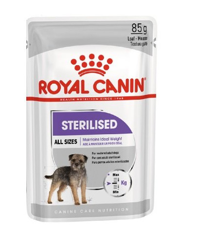 ROYAL CANIN STERILISED Nassfutter für kastrierte Hunde 85 g