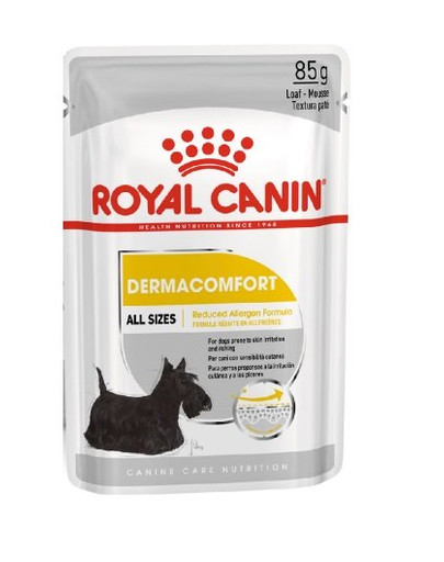 ROYAL CANIN DERMACOMFORT Nassfutter für Hunde mit empfindlicher Haut 85 g