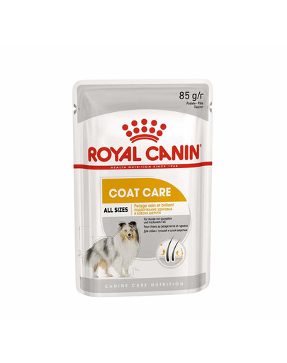 ROYAL CANIN COAT CARE Nassfutter für glänzendes Fell 85 g