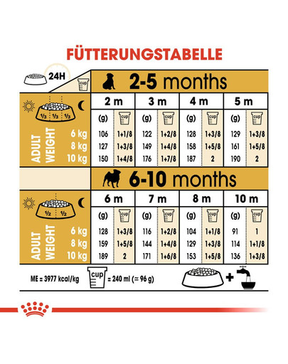 ROYAL CANIN Pug Puppy Welpenfutter trocken für Mops 1,5 kg