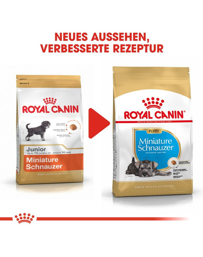 ROYAL CANIN Miniature Schnauzer Puppy Welpenfutter trocken für Zwergschnauzer 1,5 kg