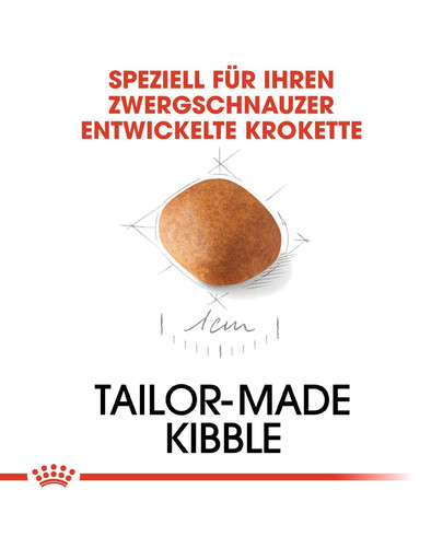 ROYAL CANIN Miniature Schnauzer Puppy Welpenfutter trocken für Zwergschnauzer 1,5 kg