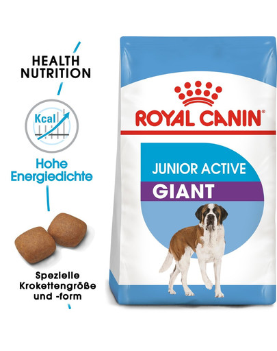 ROYAL CANIN GIANT Junior ACTIVE Welpenfutter trocken für sehr großer Hunde 15 kg